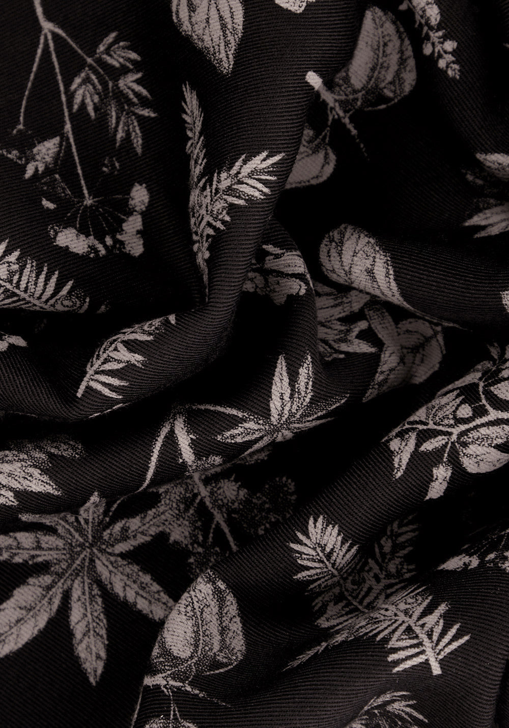 POISONOUS PLANT SPLIT MIDI SKIRT - Image 8